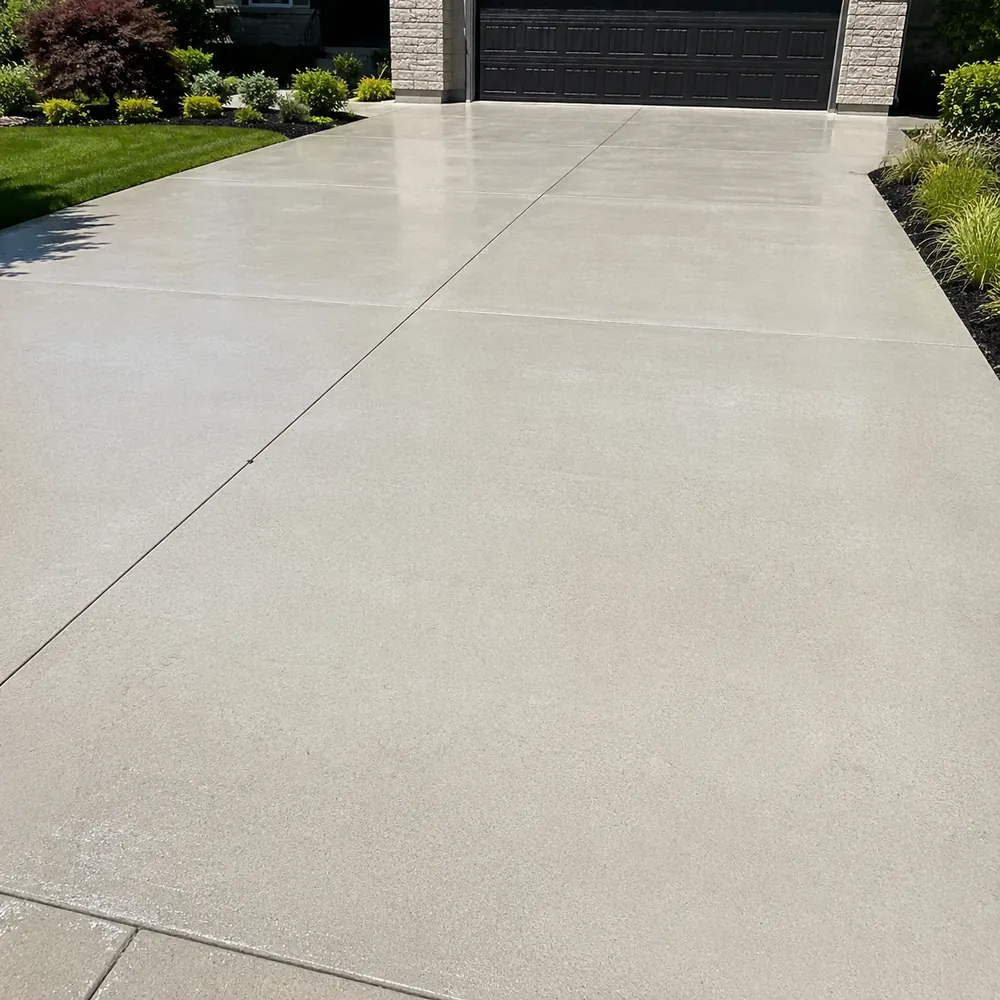 Concrete cleaning — after