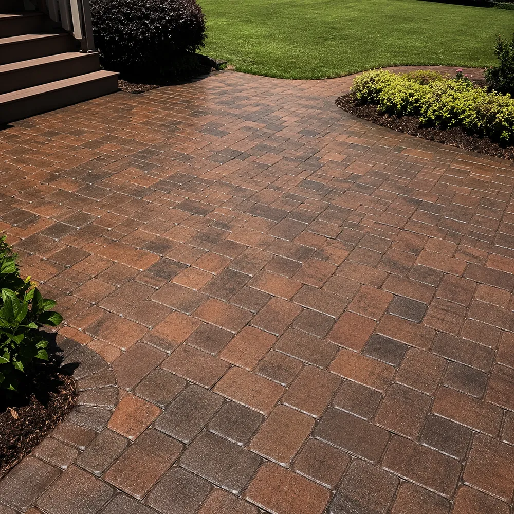 Paver restoration — after